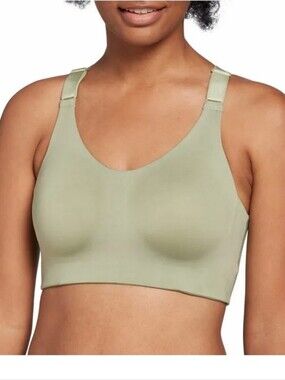 CALIA Women's Made To Move Racerback Bra M Light Olive Sports Bra